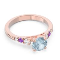 Cathedral Pave Sari Ring