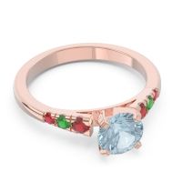 Cathedral Pave Sari Ring