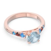 Cathedral Pave Sari Ring