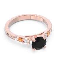 Cathedral Pave Sari Ring