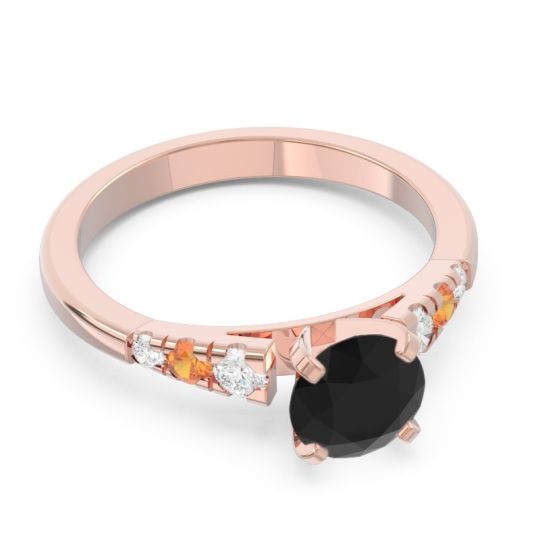 Cathedral Pave Sari Ring