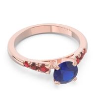 Cathedral Pave Sari Ring