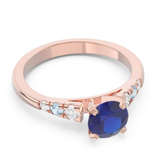 Cathedral Pave Sari Ring