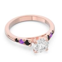 Cathedral Pave Sari Ring