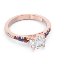 Cathedral Pave Sari Ring