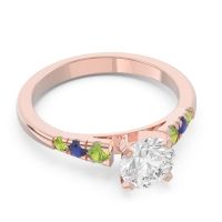 Cathedral Pave Sari Ring