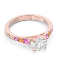 Cathedral Pave Sari Ring
