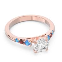 Cathedral Pave Sari Ring