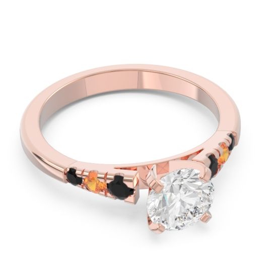 Cathedral Pave Sari Ring