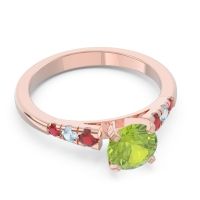 Cathedral Pave Sari Ring