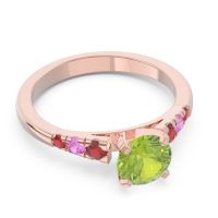 Cathedral Pave Sari Ring