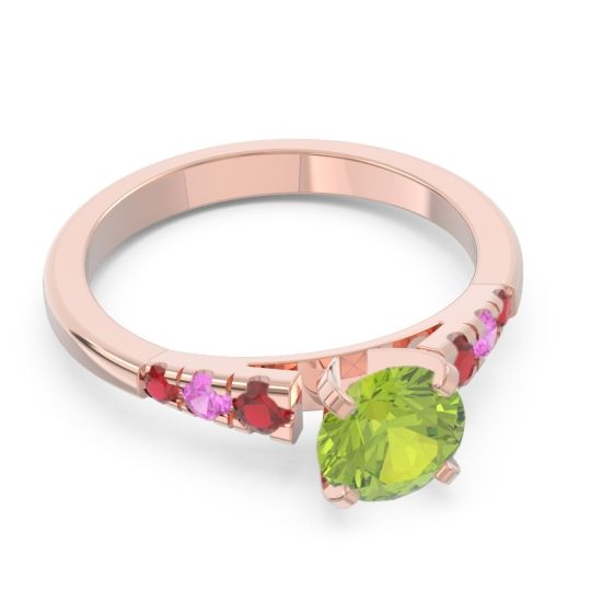 Cathedral Pave Sari Ring