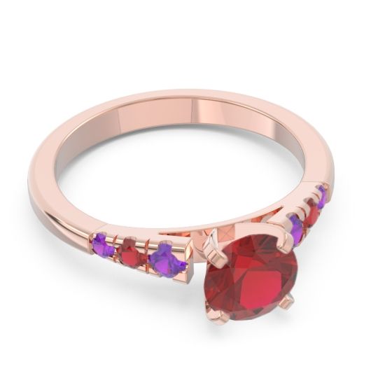 Cathedral Pave Sari Ring