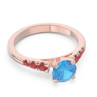 Cathedral Pave Sari Ring