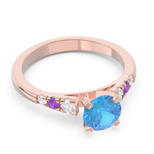 Cathedral Pave Sari Ring