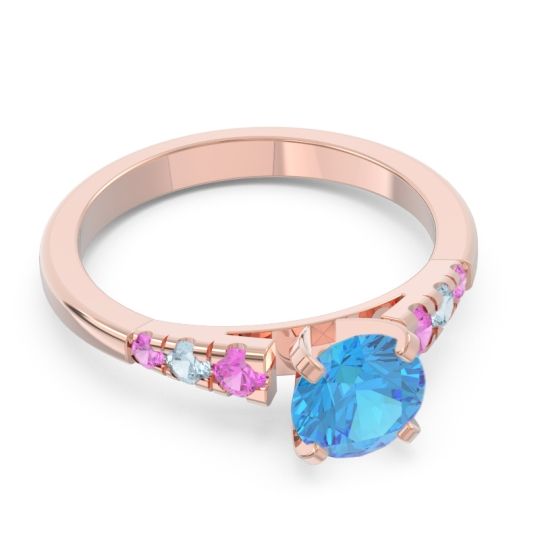 Cathedral Pave Sari Ring