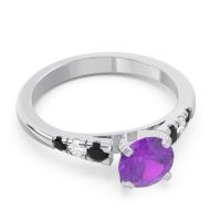 Cathedral Pave Sari Ring