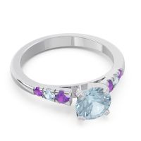 Cathedral Pave Sari Ring