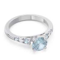 Cathedral Pave Sari Ring