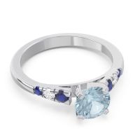Cathedral Pave Sari Ring