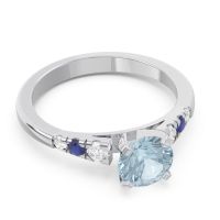 Cathedral Pave Sari Ring