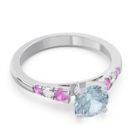 Cathedral Pave Sari Ring