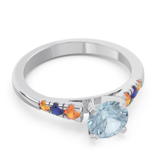 Cathedral Pave Sari Ring