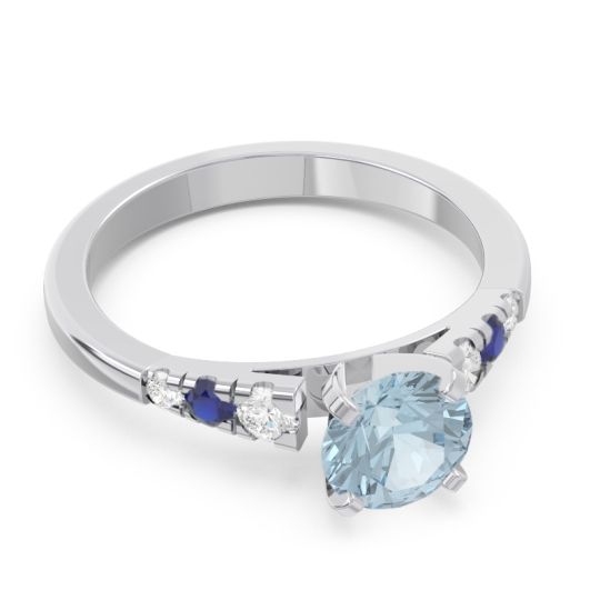 Cathedral Pave Sari Ring
