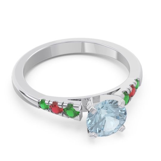 Cathedral Pave Sari Ring
