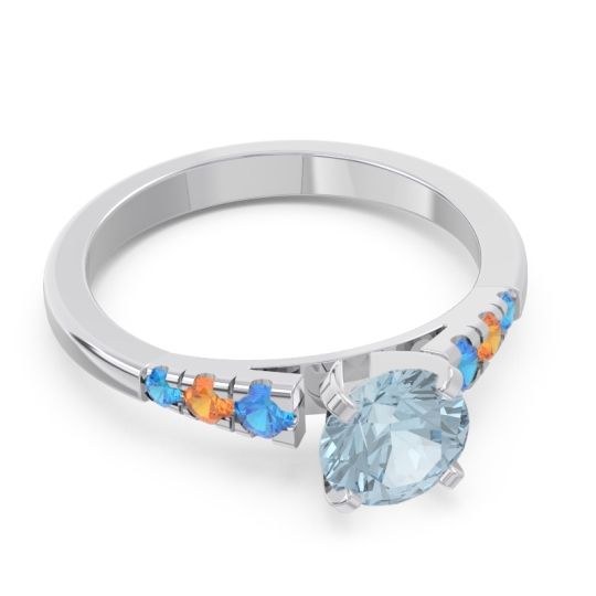 Cathedral Pave Sari Ring