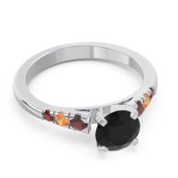 Cathedral Pave Sari Ring