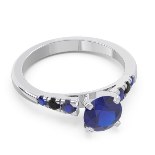 Cathedral Pave Sari Ring