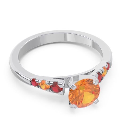 Cathedral Pave Sari Ring