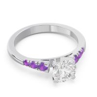Cathedral Pave Sari Ring