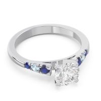 Cathedral Pave Sari Ring