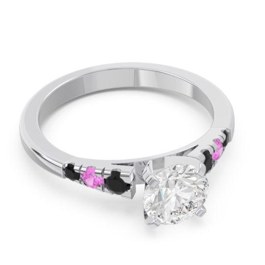 Cathedral Pave Sari Ring