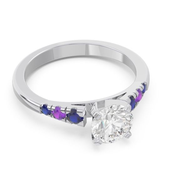 Cathedral Pave Sari Ring