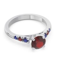 Cathedral Pave Sari Ring