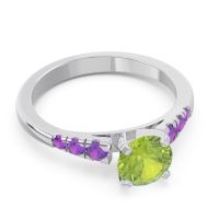 Cathedral Pave Sari Ring