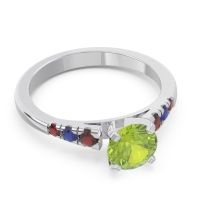 Cathedral Pave Sari Ring