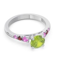 Cathedral Pave Sari Ring