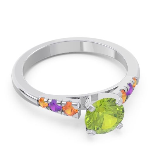 Cathedral Pave Sari Ring