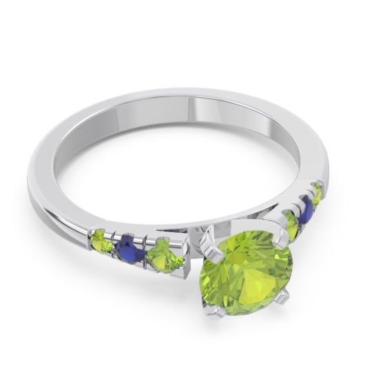 Cathedral Pave Sari Ring