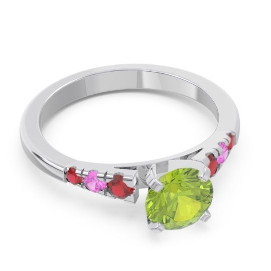 Cathedral Pave Sari Ring