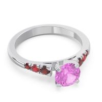 Cathedral Pave Sari Ring