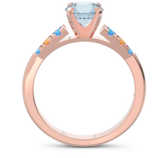 Cathedral Pave Sari Ring