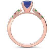 Cathedral Pave Sari Ring