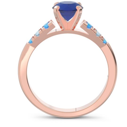 Cathedral Pave Sari Ring