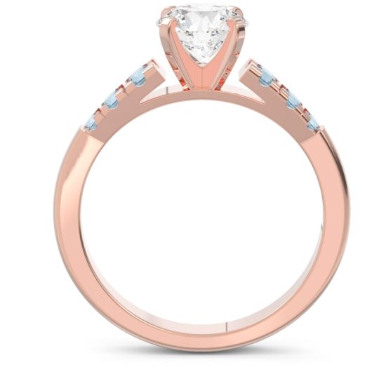 Cathedral Pave Sari Ring