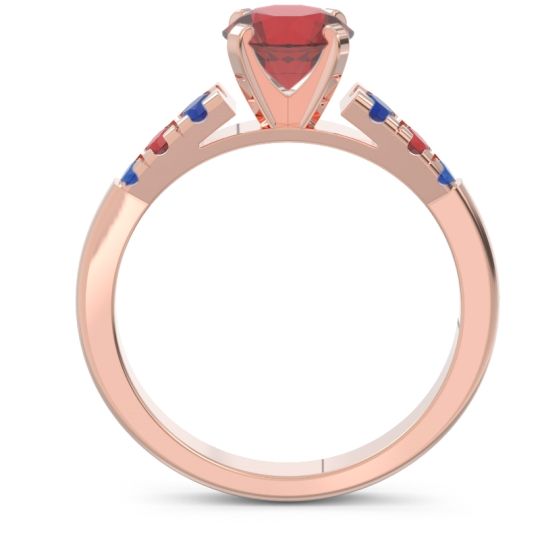 Cathedral Pave Sari Ring